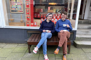 Florian Wernicke und Pascal Mathéus, Buchhandlung Wassermann