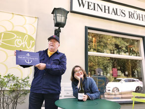 Bernd Rudoph und Kerstin Thieme, Weinhaus Röhr