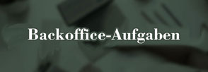 Backoffice, Vor-Ort-Dienste, Kundenpflege, Datev