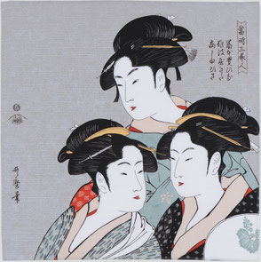 furoshiki ukiyoe utamaro