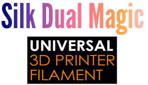 Filamento Silk Dual Magic de Universal 3DF