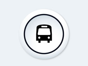 Icon mit einem Bus