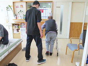 リハビリ職員による個別リハビリ
