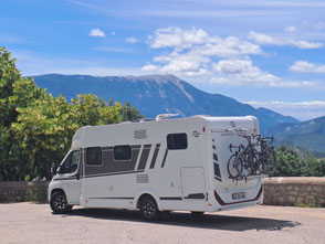 Wohnmobil in Frankreich
