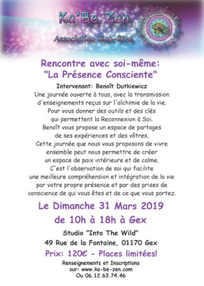 benoit-dutkiewicz-enseignement-presence-consciente-gex-mars-2019-aura-therapie-holistique