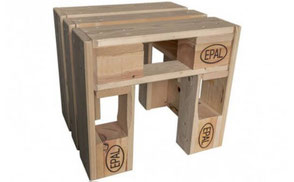 Sitzhocker ''HockDi'' © Weck-Holz GmbH Leonberg, Oberpfalz