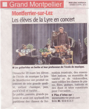 école musique concert midi libre