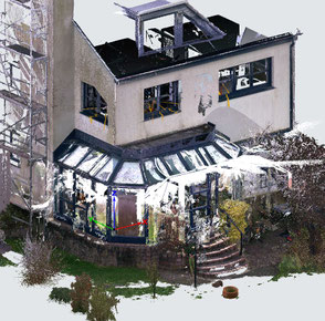 Laserscan Wintergarten