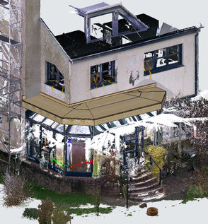 Visualisierung Wintergarten