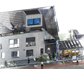 Visualisierung Dachgaube Reihenhaus 1