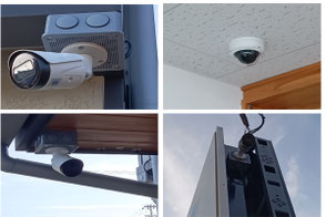 オフィス防犯・防犯カメラの取付は弊社にお任せください！