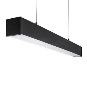 LED Deckenleuchte in schwarz