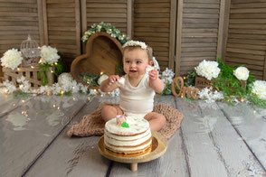 séance photo smash the cake dijon beaune bébé premier anniversaire enfant