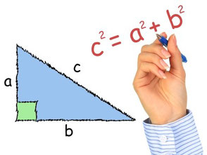 triángulo rectángulo, hipotenusa, pitágoras, seno, coseno, teorema de los senos, teorema fundamental, razones trigonométricas, teorema de los cosenos