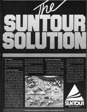 Suntour Suntour  Mountech Rear Derailleur XC power shifter Early Vintage Retro MTB 