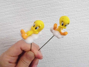 お昼ねアヒルとお座りアヒル
