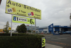 AUTOSCHILDER PEINE 6€/ STÜCK