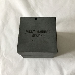 Bespoke PASINGA Concrete Ring Box For Milly Maunder Designs