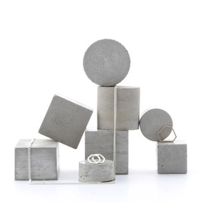 Modular Concrete Sculpture Or Photography Prop Solid Set by PASiNGA