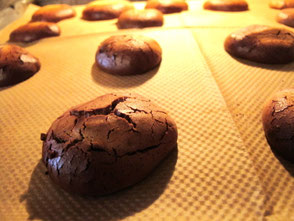 So sehen die fertigen Paleo Cookies aus