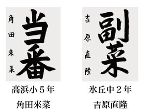 神戸新聞習字紙上展