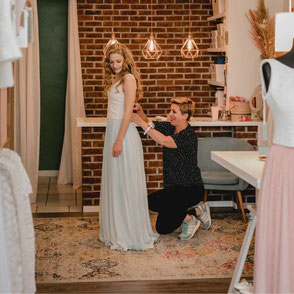 Atelier für nachhaltige Brautmode in Hannover