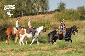 Wanderreiten in der Hallertau