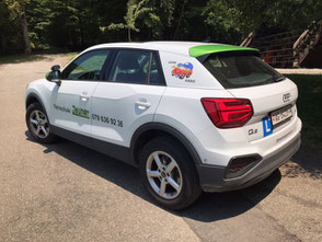 Automatenwagen der Fahrschule Jauner