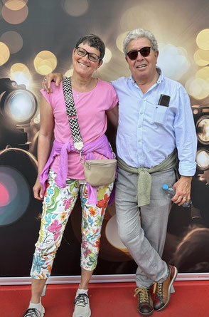 Der Künstler  Nicola Quici und Frau Susanne Quici-Isele 