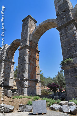 Moria - Lesvos - Romeinse Aquaduct - roman aquaduct Moria Lesvos - Lesbos - Griekenland - Greecet
