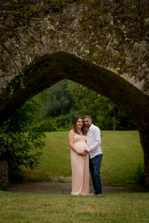 Photographe famille, pont à Montrevault, Maine et Loire, Beaupréau.