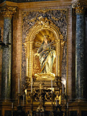Bologne - Santa Maria dei Servi - Vierge des Sept Douleurs