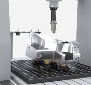 Senkerodieren, Nullpunkt-Spannsystem für Erodieren