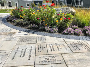 Dedication Ceremony of Blue Star and Gold Star Memorial Markers - May 14, 2022