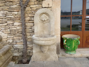 Gartenbrunnen klein aus Südfrankreich