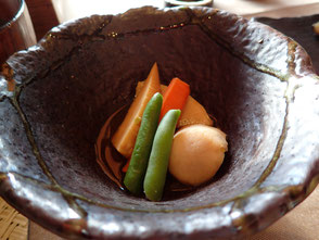 船山温泉　朝食　山梨　温泉　山の中の一軒宿　菜ちゃんのページ