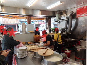 曾家豆漿 　菜ちゃんのページ　台北　朝ごはん　美味しい朝ごはん　台湾旅行記　台北旅行記