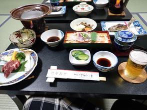 平家平温泉 こまゆみの里 食事 菜ちゃんのページ