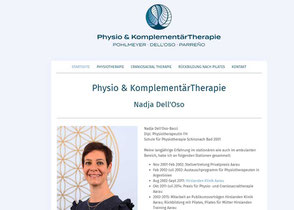 Praxis für Physiotherapie Nadja Dell'Oso, Aarau