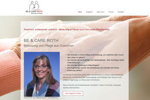Betreuung und Pflege im Alter zu Hause in Gränichen, Be & Care Roth