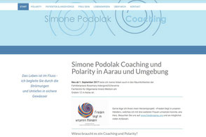 Simone Podolak Coaching und Polarity Therapeutin Aarau