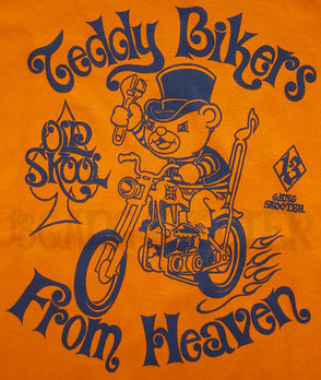 Teddy Bikers From Heaven Tee・テディバイカーＴシャツ