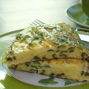 Kerstins Keto, Spargel Omelette