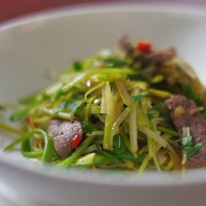 Kerstins Keto, Lauchgemüse mit Filet aus dem Wok