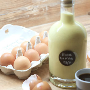 Kerstins Keto, cremiger Eierlikör ohne Zucker