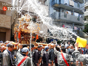 深川神明宮森下二丁目睦会例大祭, 東京都江東区, お祭り写真