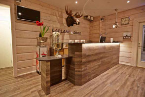Reception Lapplandlodge Arvidsjaur