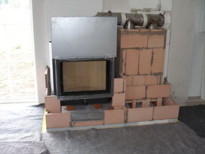 Individueller Ofenbau von Hand
