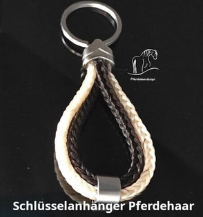 Schlüsselanhänger aus Pferdehaar