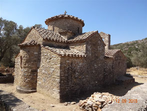 L'église Aghios Nikolaos près de Sangrí